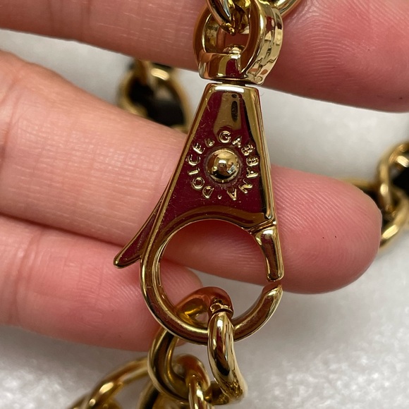 Dolce & Gabbana Accessories - Authentic Dolce and Gabbana Belt/Bag chain with key set